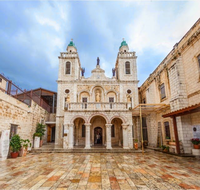 Chruch of Cana of galilea jesus first miracle water into wine near nazareth